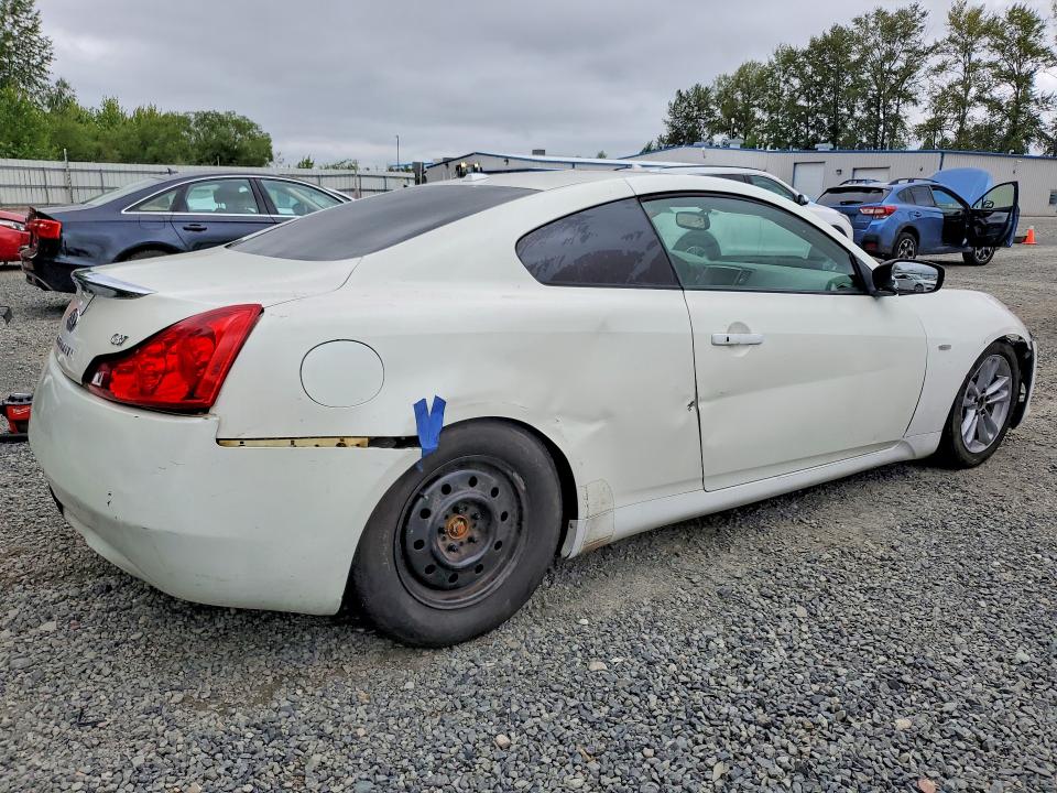 2008 Infiniti G37 VIN JNKCV64E48M102640 COPART salvage auction — FRONT END, Wa - Bill Of Sale, sold $250 on 2026-07-06 (photo 3)