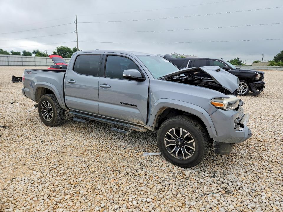 2020 Toyota Tacoma VIN 5TFAZ5CN3LX093381 COPART salvage auction — FRONT END, Tx - Salvage Vehicle Title, sold $10,400 on 2026-07-09 (photo 4)