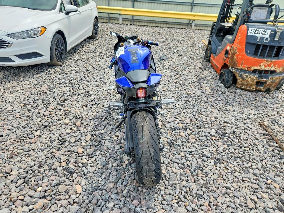 2025 Yamaha VIN JYARM38E1SA016133 COPART salvage auction — FRONT END, Il - Salvage Certificate, sold $550 on 2026-07-27 (photo 4)