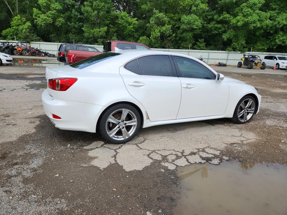 2012 Lexus Is VIN JTHBF5C24C5172748 COPART salvage auction — WATER/FLOOD, La - Cert Of Title-Water Damaged, sold $300 on 2026-07-23 (photo 3)