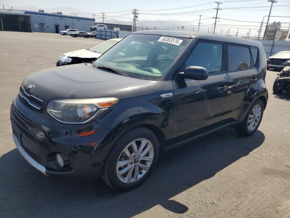 2018 Kia Soul VIN KNDJP3A56J7591164 COPART salvage auction — UNDERCARRIAGE, CA - SALVAGE CERTIFICATE, sold $1,250 on 2026-07-29 (photo 1)