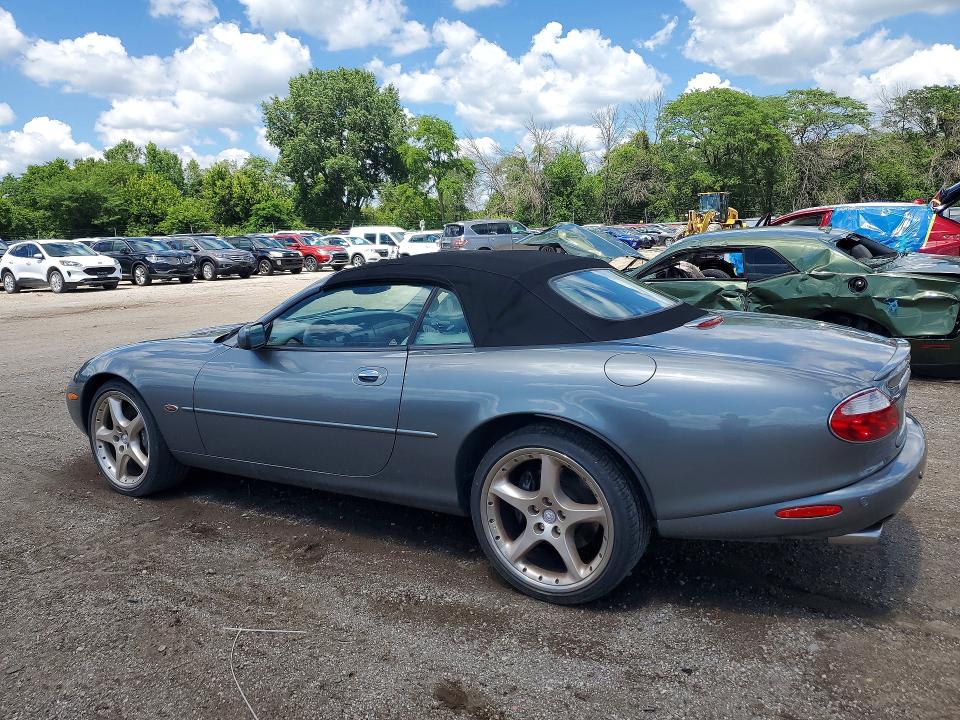 2002 Jaguar Xkr VIN SAJDA42B92PA26065 COPART salvage auction — HAIL, Ia - Cert Of Title-Salvage Title, sold $2,400 on 2026-07-31 (photo 2)
