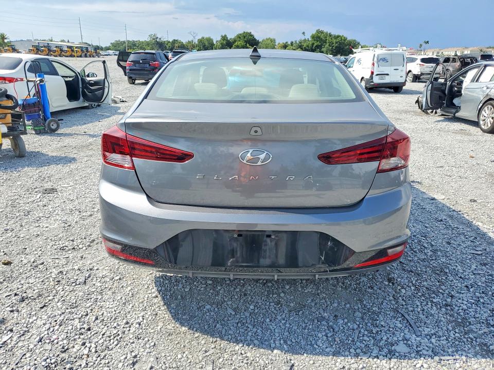 2019 Hyundai Elantra VIN KMHD84LF4KU845796 COPART salvage auction — FRONT END, Fl - Cert Of Title Slvg Rebuildable, sold $2,900 on 2026-07-10 (photo 6)