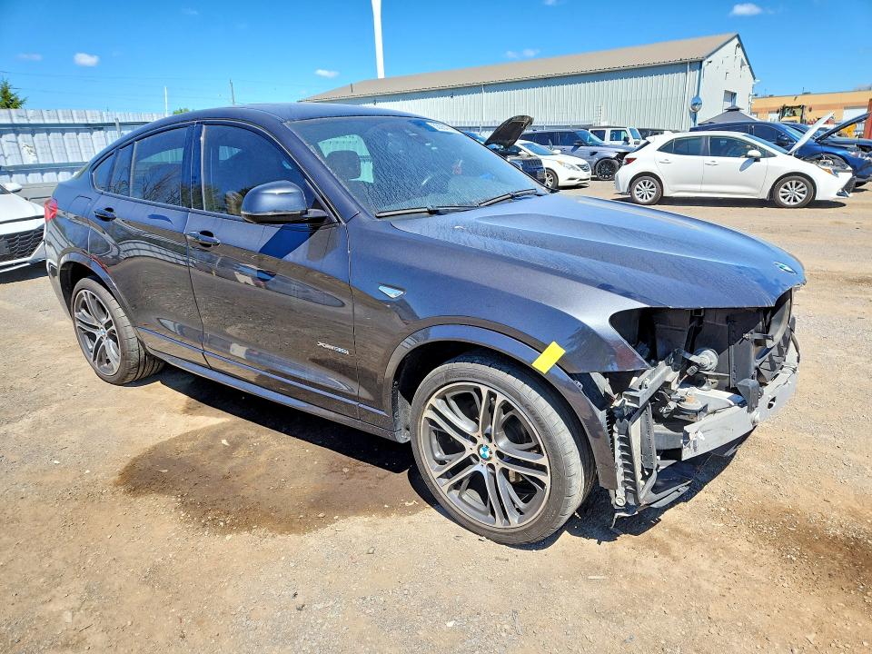 2016 BMW X4 VIN 5UXXW5C51G0N92017 COPART salvage auction — FRONT END, ON - PERMIT NO BRAND - UNFIT, sold $5,300 on 2026-07-02 (photo 4)