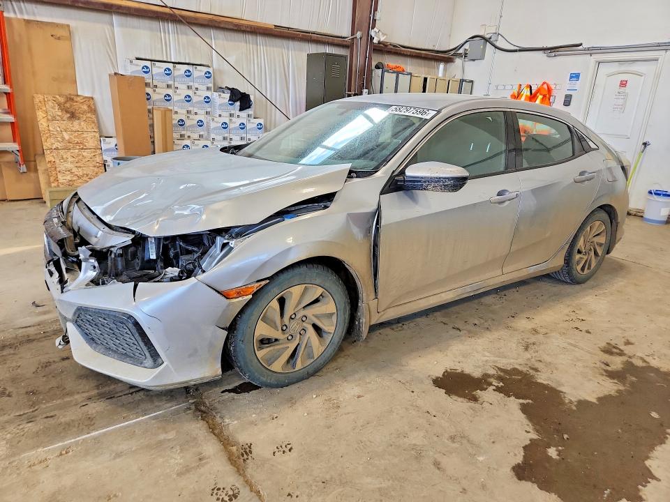 2017 Honda VIN SHHFK7H21HU307644 COPART salvage auction — FRONT END, Ab - Bos - Salvage, sold $6,100 on 2026-07-16 (photo 1)