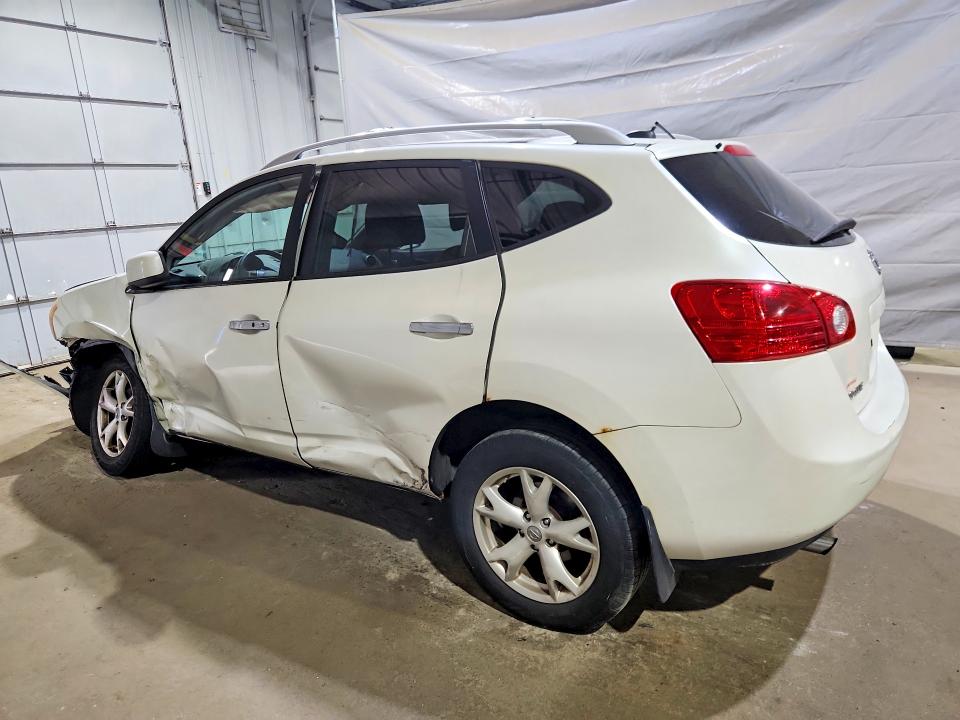 2010 Nissan Rogue VIN JN8AS5MV9AW140133 COPART salvage auction — FRONT END, Ma - Cert Of Title-Reconstrctd Coll, sold $100 on 2026-07-09 (photo 2)