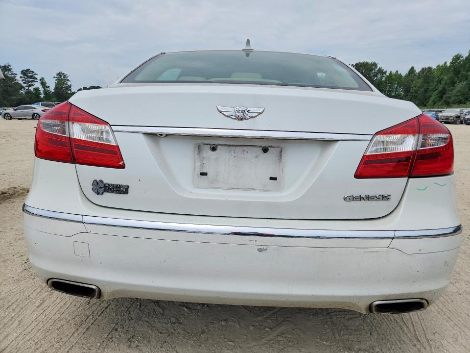 2012 Hyundai Genesis VIN KMHGC4DD1CU198915 COPART salvage auction — SIDE, VA - CERT OF TITLE - SALVAGE, sold $500 on 2026-07-28 (photo 6)