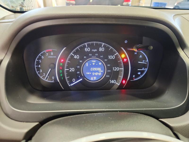 2012 Honda Cr-v VIN JHLRM4H73CC019314 COPART salvage auction — FRONT END, Pa - Cert Of Salv-R=Reconstructed, sold $2,900 on 2026-07-07 (photo 9)