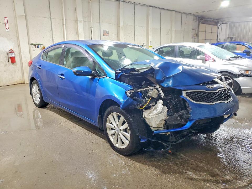 2015 Kia Forte VIN KNAFX4A80F5267584 COPART salvage auction — FRONT END, Tn - Salvage Certificate, sold $625 on 2026-07-21 (photo 4)