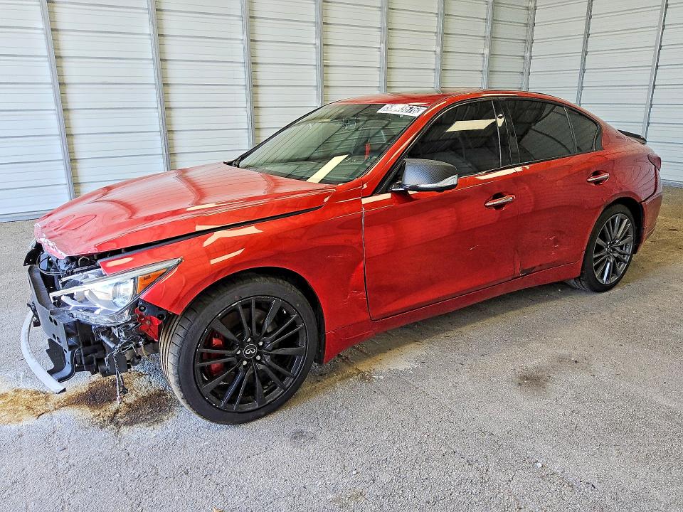 2018 Infiniti Q50 VIN JN1FV7AR4JM481028 COPART salvage auction — MECHANICAL, Fl - Cert Of Title-Rebuilt, sold $1,200 on 2026-07-07 (photo 1)