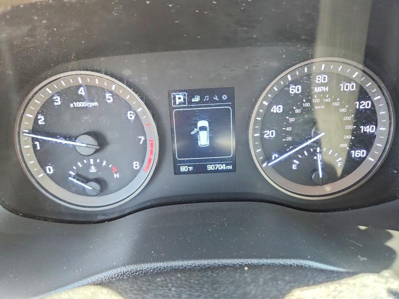 2018 Hyundai Tucson VIN KM8J3CA42JU607697 COPART salvage auction — MECHANICAL, Or - Cert Of Title-Reconstructed, sold $2,950 on 2026-07-20 (photo 9)