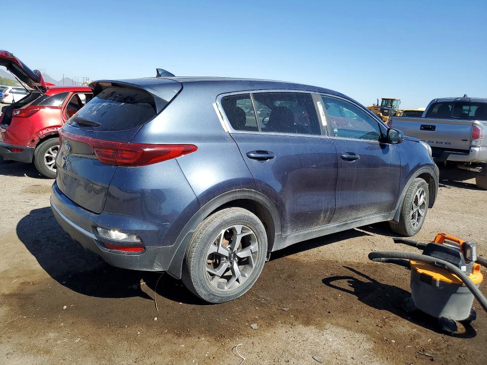 2020 Kia VIN KNDPM3AC3L7747665 COPART salvage auction — VANDALISM, Az - Certificate Of Title, sold $3,100 on 2026-07-06 (photo 3)