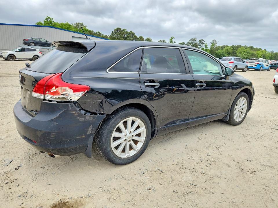 2010 Toyota Venza VIN 4T3ZA3BB2AU029596 COPART salvage auction — REAR END, Va - Certificate Of Title, sold $1,700 on 2026-07-09 (photo 3)