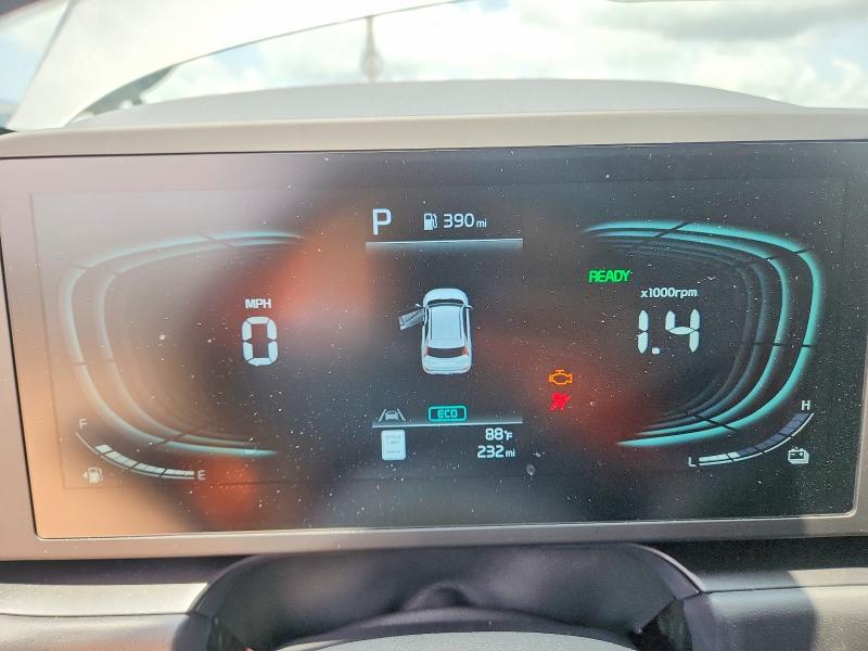 2026 Kia Niro VIN KNDCP3LE2T5370116 COPART salvage auction — FRONT END, FL - CERTIFICATE OF TITLE, sold $11,100 on 2026-07-22 (photo 9)