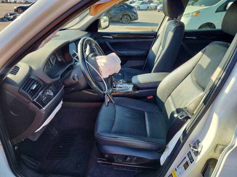 2014 BMW X3 VIN 5UXWX9C57E0D17381 COPART salvage auction — FRONT END, Ca - Salvage Certificate, sold $650 on 2026-07-09 (photo 7)