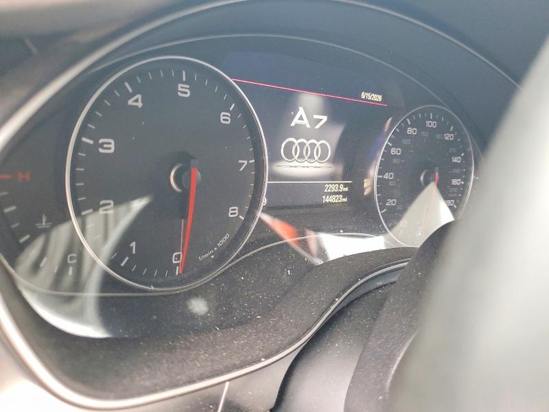2012 Audi A7 VIN WAU2GAFC1CN060269 COPART salvage auction — FRONT END, Nc - Salvage Certificate Of Title, sold $275 on 2026-07-17 (photo 9)