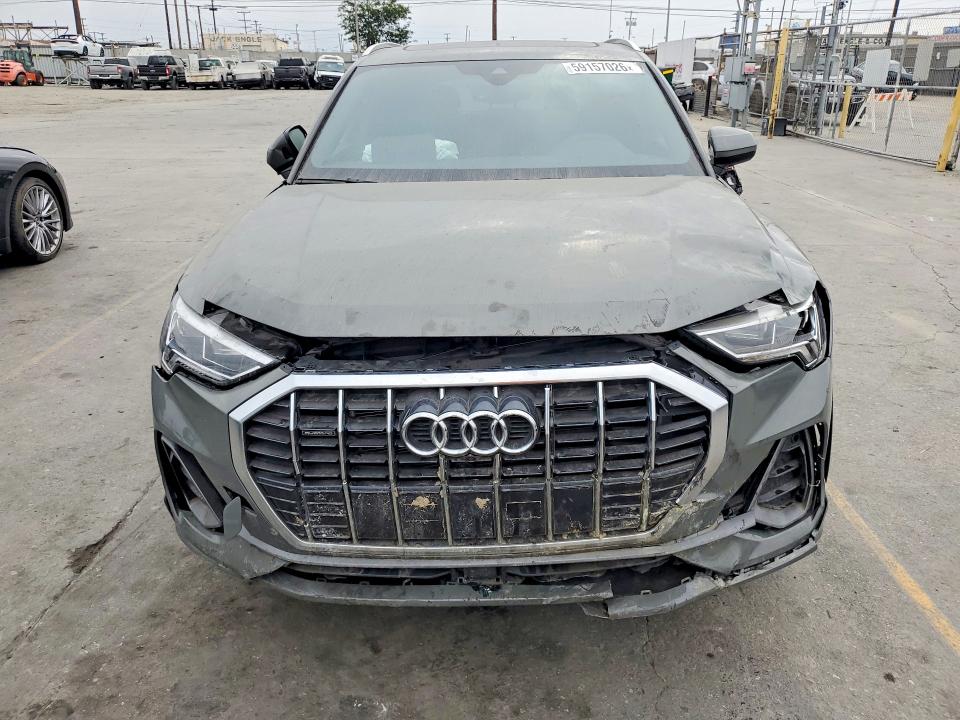 2025 Audi Q3 VIN WA1EECF37S1007299 COPART salvage auction — FRONT END, Id - Dis/Dlr/Exp Only Salvage Title, sold $8,100 on 2026-07-13 (photo 5)