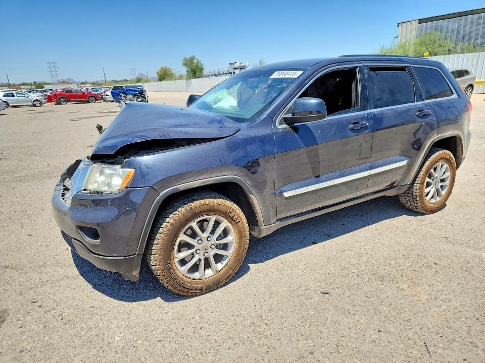 2012 Jeep Cherokee VIN 1C4RJEAG4CC258442 COPART salvage auction — FRONT END, Az - Cert Of Title - Salvage, sold $875 on 2026-08-21 (photo 1)