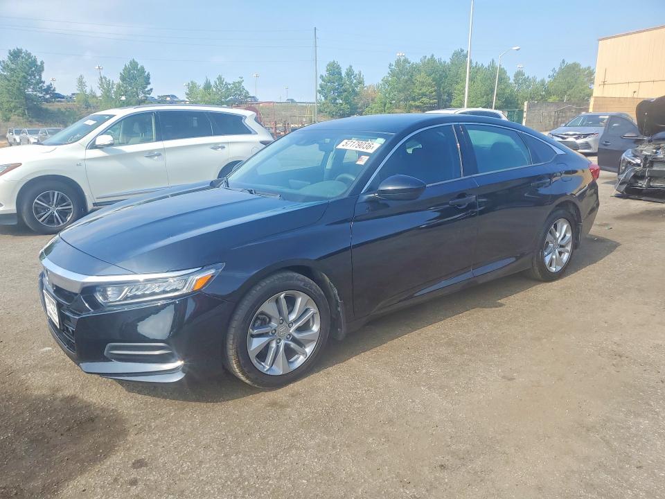 2019 Honda Accord VIN 1HGCV1F1XKA128376 COPART salvage auction — REAR END, Sc - Certificate Of Title (P), sold $7,000 on 2026-07-28 (photo 1)