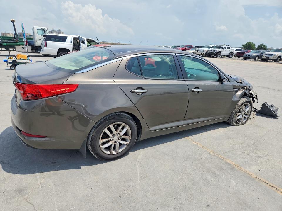 2013 Kia Optima VIN 5XXGM4A77DG190454 COPART salvage auction — FRONT END, Ms - Cert Of Title-Salvaged, sold $400 on 2026-07-29 (photo 3)