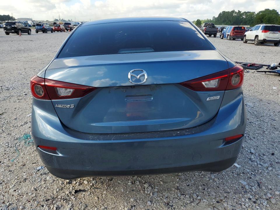 2016 Mazda 3 VIN JM1BM1U71G1335279 COPART salvage auction — SIDE, TX - SALVAGE VEHICLE TITLE, sold $1,100 on 2026-07-28 (photo 6)