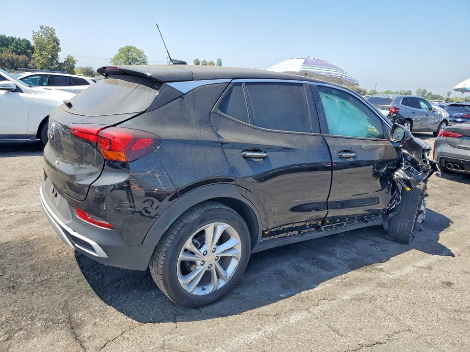 2022 Buick Encore VIN KL4MMBS22NB128360 COPART salvage auction — ROLLOVER, Ca - Salvage Certificate, sold $425 on 2026-07-02 (photo 3)