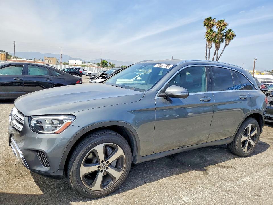 2020 Mercedes-benz Glc VIN W1N0G8DB4LF762070 COPART salvage auction — REAR END, Ca - Salvage Certificate, sold $10,400 on 2026-07-24 (photo 1)