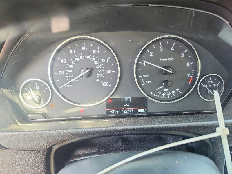 2015 BMW 3 series VIN WBA3C3G58FNS73297 COPART salvage auction — MINOR DENT/SCRATCHES, CT - CERTIFICATE OF TITLE, sold $1,600 on 2026-07-16 (photo 9)