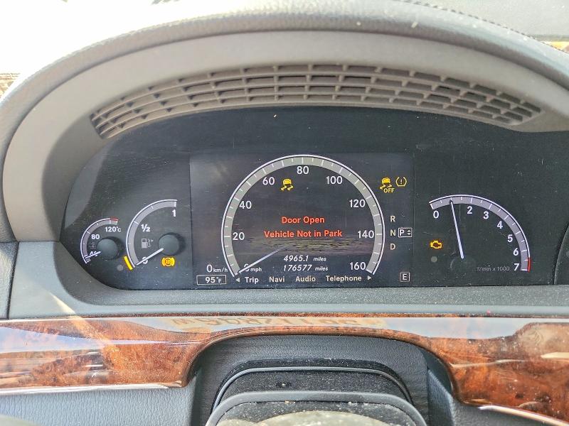 2013 Mercedes-benz VIN WDDNG7DB3DA510807 COPART salvage auction — MINOR DENT/SCRATCHES, Va - Cert Of Title-Flood, sold $1,550 on 2026-07-13 (photo 9)