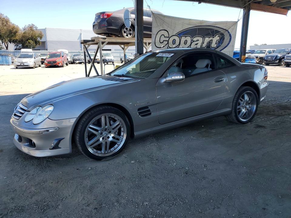 2003 Mercedes-benz Sl-class VIN WDBSK74F63F044224 — COPART salvage auction photo