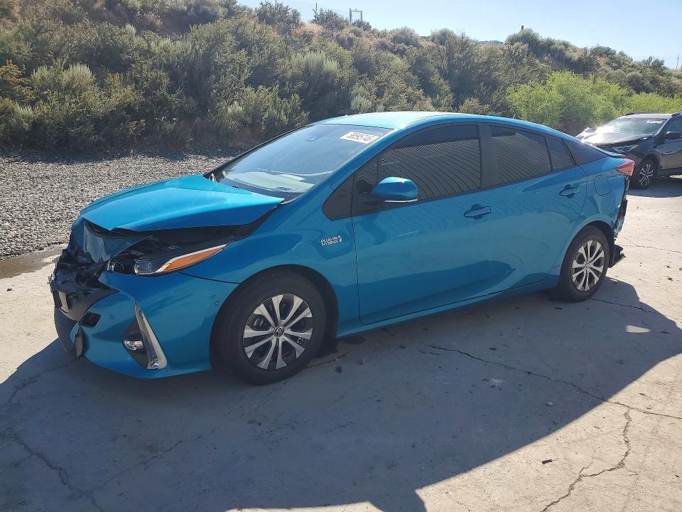 2022 Toyota Prius VIN JTDKAMFP7N3211087 COPART salvage auction — FRONT END, NV - SALVAGE TITLE, sold $9,400 on 2026-07-30 (photo 1)