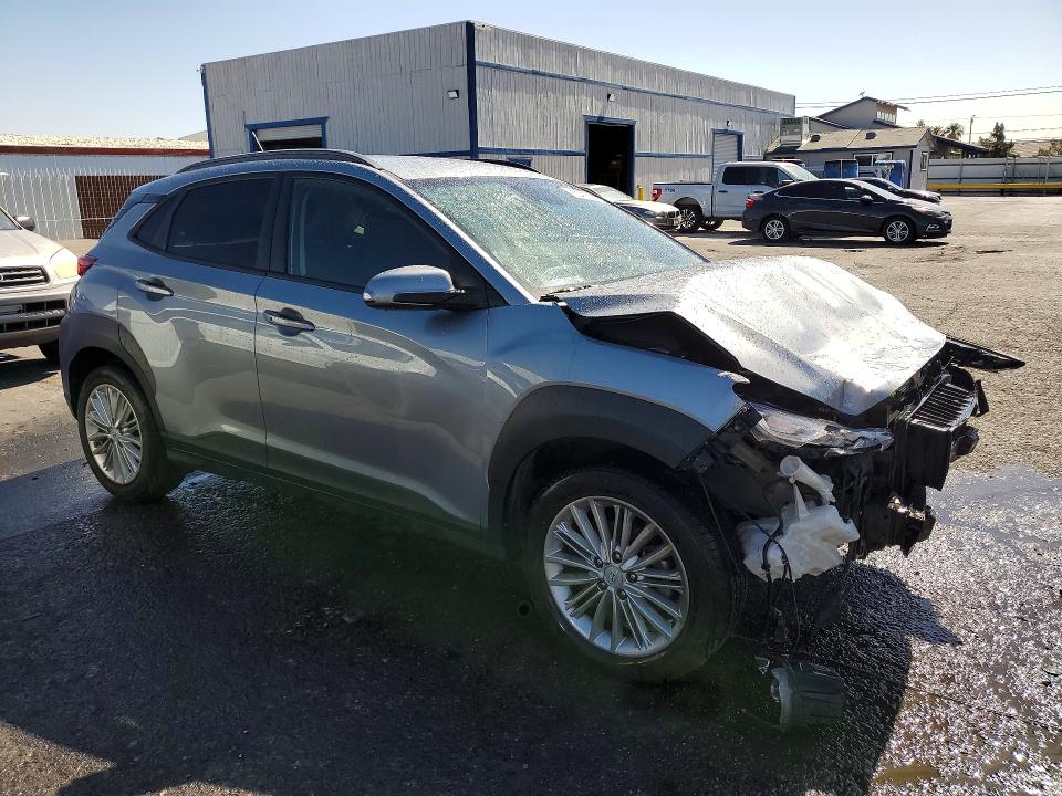 2021 Hyundai Kona VIN KM8K22AA2MU704006 COPART salvage auction — FRONT END, Nv - Salvage Title, sold $2,000 on 2026-07-06 (photo 4)