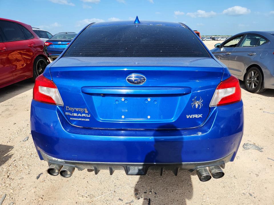 2015 Subaru Wrx VIN JF1VA1A67F9822171 COPART salvage auction — MINOR DENT/SCRATCHES, Tx - Certificate Of Title, sold $5,100 on 2026-07-30 (photo 6)