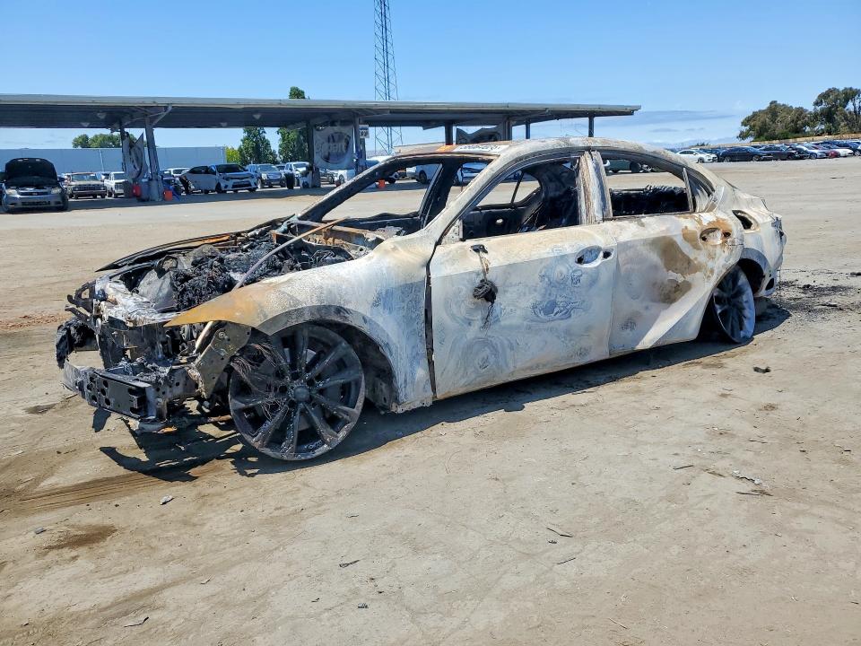 2022 Lexus Is 350 VIN JTHGZ1B26N5054940 COPART salvage auction — BURN, CA - SALVAGE CERTIFICATE, sold $10 on 2026-07-14 (photo 1)