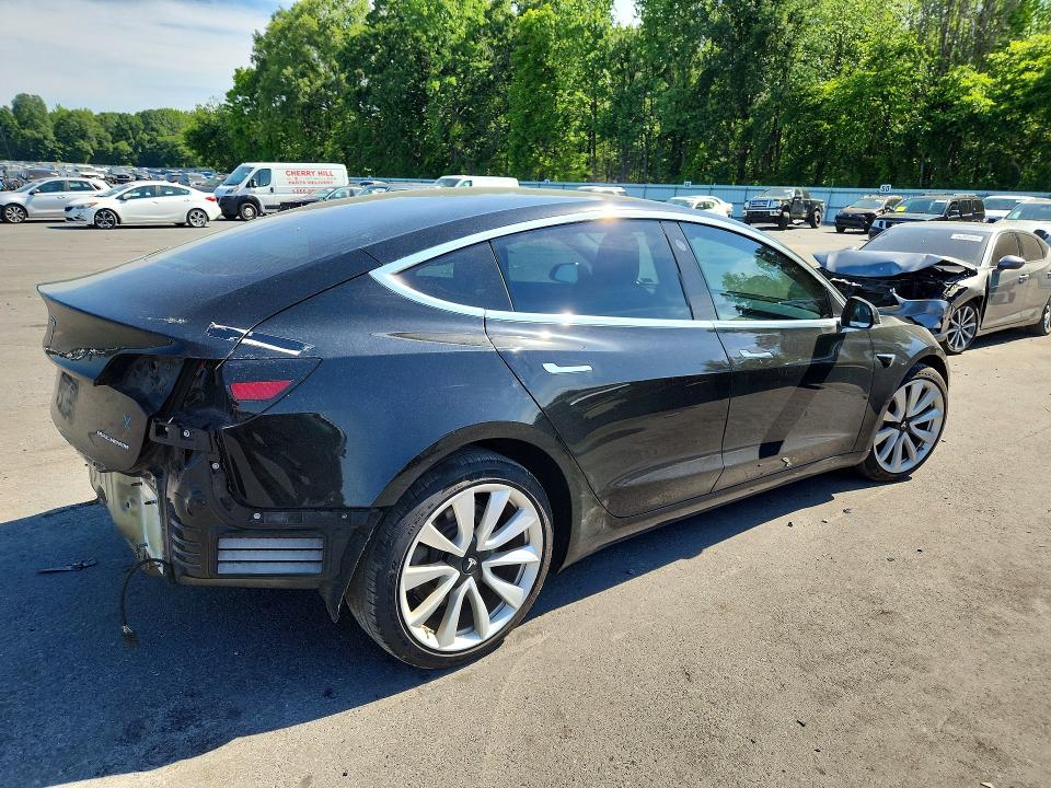 2019 Tesla VIN 5YJ3E1EB6KF191894 COPART salvage auction — REAR END, Nj - Cert Of Title-Salvage, sold $3,900 on 2026-07-07 (photo 3)