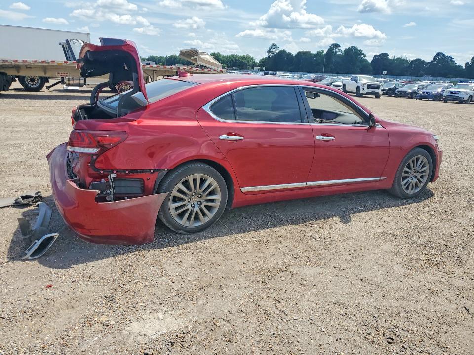 2017 Lexus Ls VIN JTHGL5EF8H5057933 COPART salvage auction — REAR END, Fl - Cert Of Title Slvg Rebuildable, sold $2,500 on 2026-07-30 (photo 3)