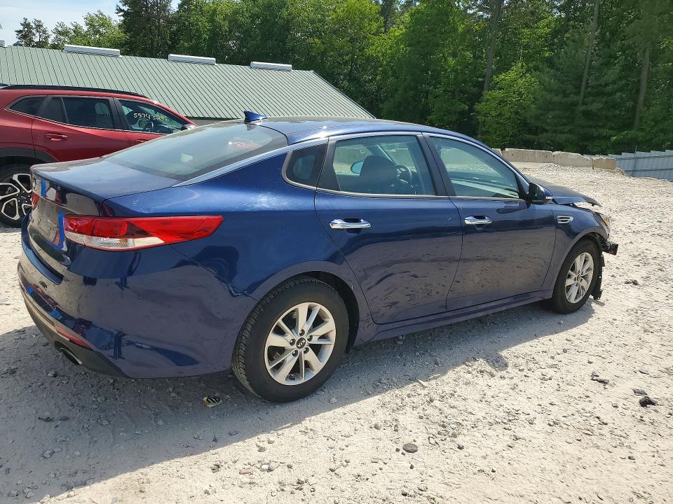 2017 Kia Optima VIN 5XXGT4L32HG174861 COPART salvage auction — FRONT END, Ma - Cert Of Title-Salvage, sold $550 on 2026-07-08 (photo 3)