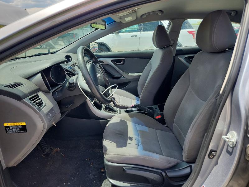 2014 Hyundai Elantra VIN KMHDH4AE8EU200664 COPART salvage auction — FRONT END, CO - PUBLIC - SALVAGE TITLE, sold $350 on 2026-07-27 (photo 7)