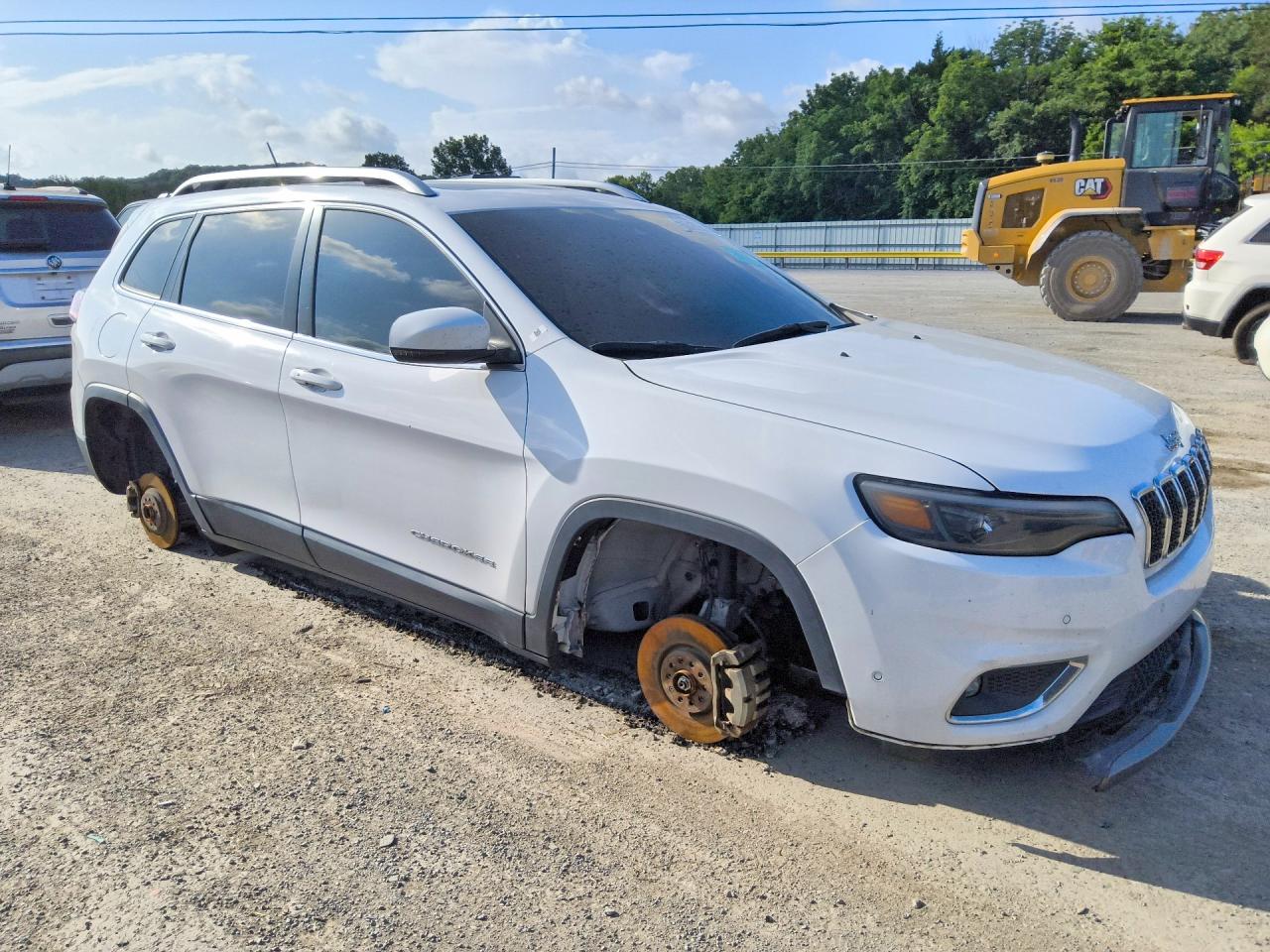 2021 Jeep Cherokee VIN 1C4PJLDX3MD187155 COPART salvage auction — Front End, AR - CERTIFICATE OF TITLE, sold $6,200 on 2026-07-09 (photo 4)