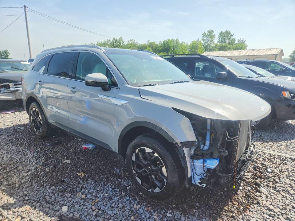 2024 Kia Sorento VIN 5XYRLDJC3RG276310 COPART salvage auction — FRONT END, Il - Salvage Certificate, sold $11,600 on 2026-08-24 (photo 4)