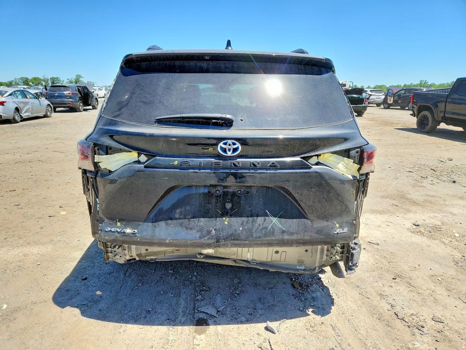 2025 Toyota VIN 5TDJSKFCXSS189266 COPART salvage auction — REAR END, Va - Cert Of Title - Salvage, sold $23,900 on 2026-07-22 (photo 6)