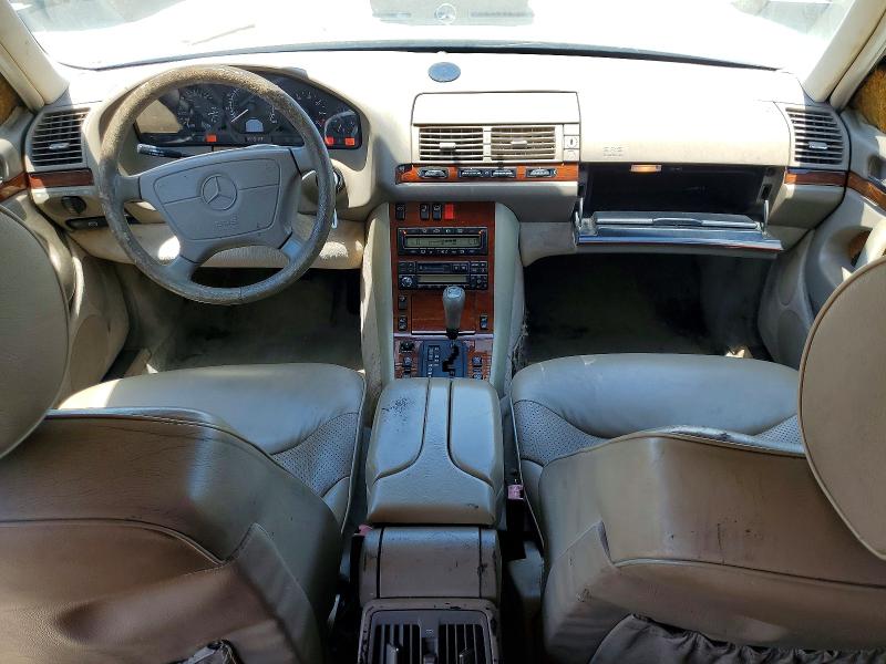 1999 Mercedes-benz S class VIN WDBGA33G5XA407062 COPART salvage auction — FRONT END, Ca - Dis/Dlr/Exp Clean W/Salv Hist, sold $375 on 2026-07-30 (photo 8)