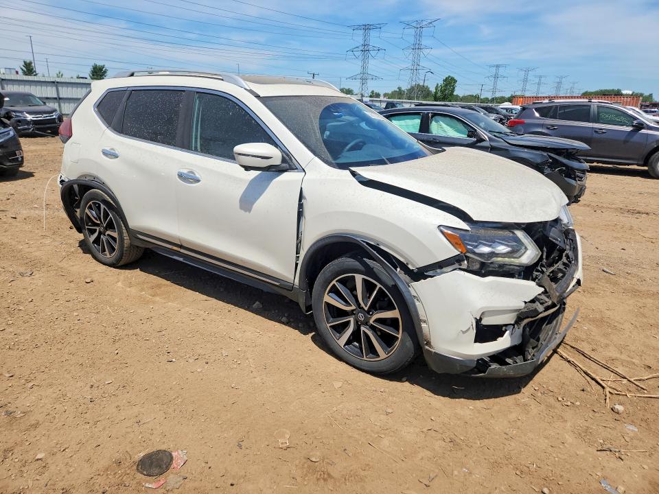2018 Nissan Rogue VIN JN8AT2MVXJW304856 COPART salvage auction — FRONT END, Il - Salvage Certificate, sold $1,450 on 2026-07-21 (photo 4)