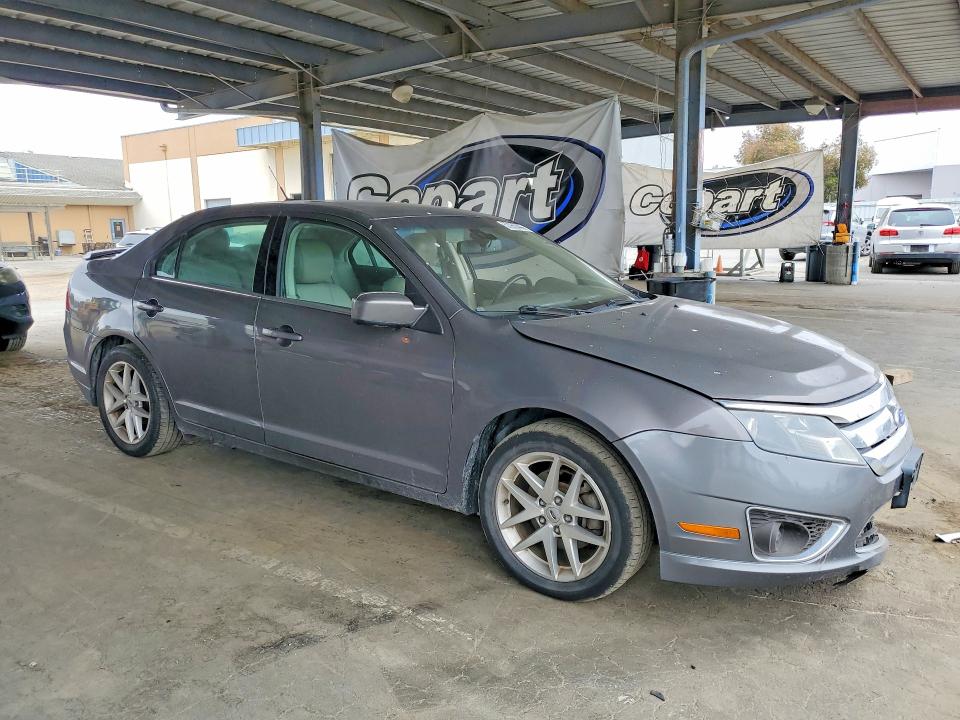 2012 Ford Fusion VIN 3FAHP0JG7CR259914 COPART salvage auction — FRONT END, Ca - Salvage Certificate, sold $225 on 2026-07-02 (photo 4)