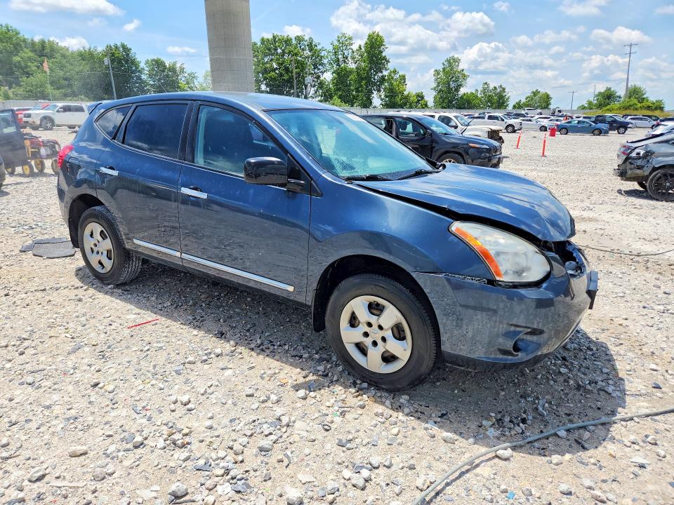 2012 Nissan Rogue VIN JN8AS5MVXCW419223 COPART salvage auction — FRONT END, MI - CERTIFICATE OF TITLE, sold $175 on 2026-07-23 (photo 4)