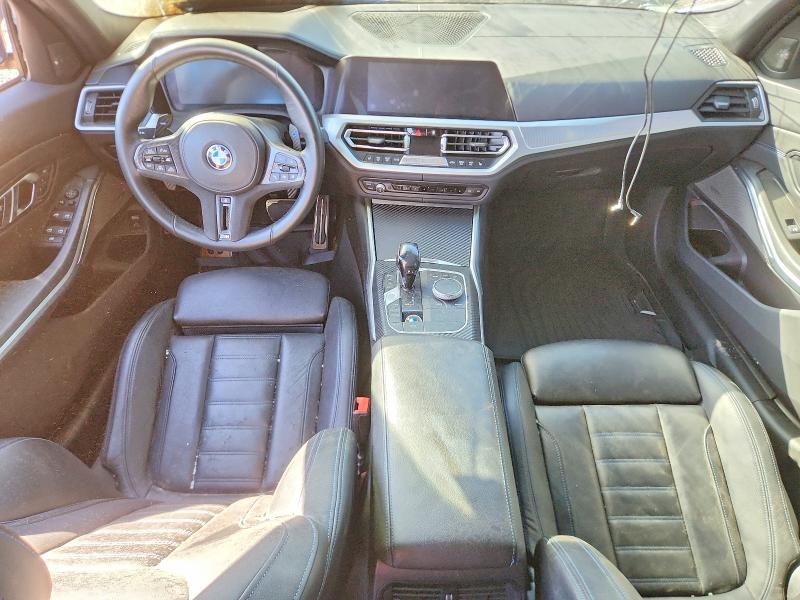 2020 BMW M340i VIN WBA5U9C02LFH67568 COPART salvage auction — BURN, AB - BOS - NONREPAIRABLE, sold $450 on 2026-07-28 (photo 8)