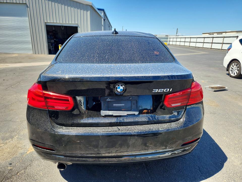 2017 BMW 3 series VIN WBA8E1G3XHNU16417 COPART salvage auction — SIDE, CA - SALVAGE CERTIFICATE, sold $625 on 2026-07-16 (photo 6)