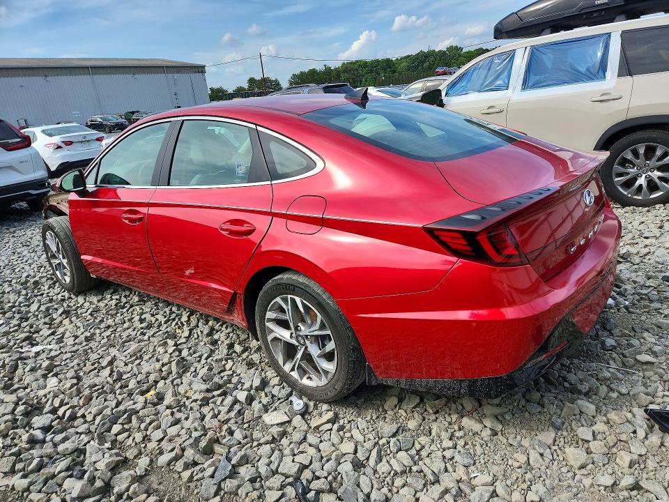 2021 Hyundai Sonata VIN 5NPEL4JA6MH092560 COPART salvage auction — FRONT END, Nj - Cert Of Title-Salvage, sold $2,850 on 2026-07-13 (photo 2)