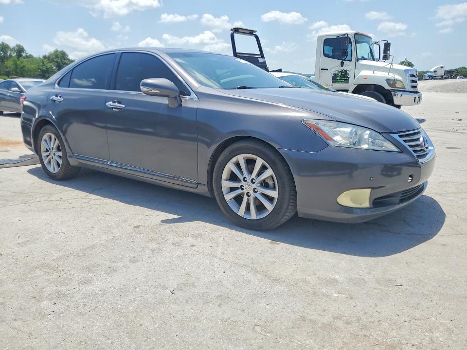 2012 Lexus ES VIN JTHBK1EG5C2510625 COPART salvage auction — REAR END, Sc - Cert Of Title-Salvage, sold $2,800 on 2026-07-06 (photo 4)