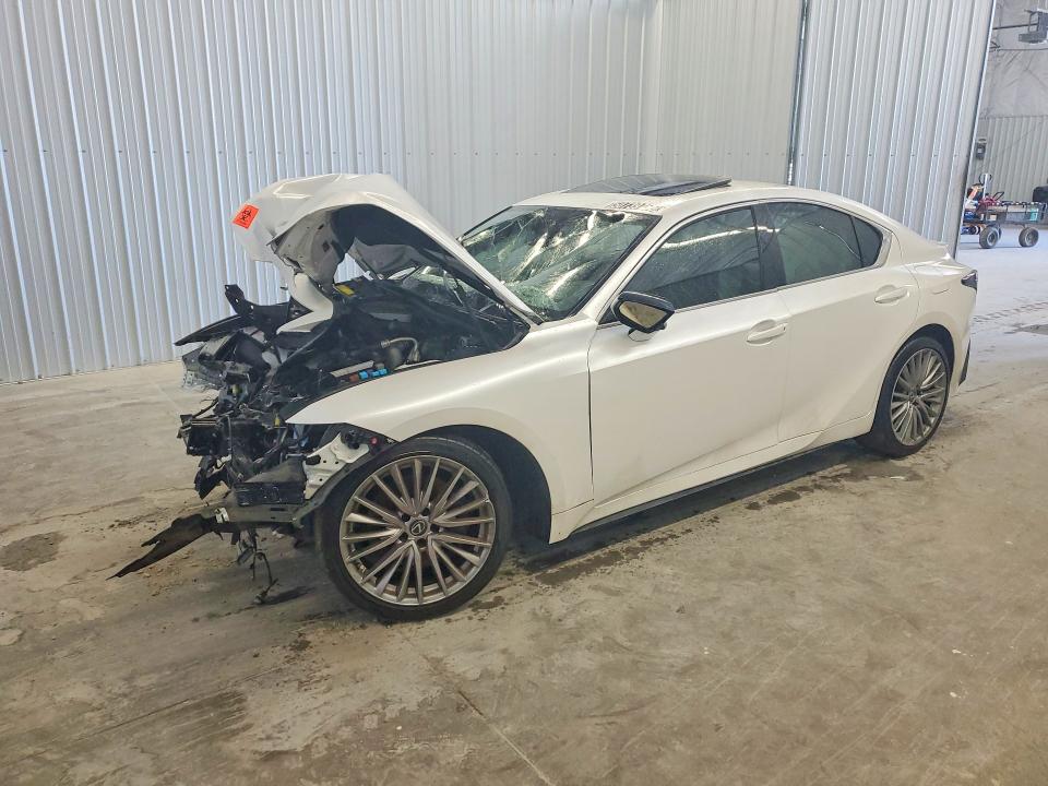 2022 Lexus Is 300 VIN JTHDA1D26N5122161 COPART salvage auction — FRONT END, Nc - Dlr Only-Clean/Over 25% Damage, sold $3,200 on 2026-07-07 (photo 1)